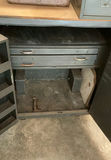 Heavy Duty Rolling Vintage Metal Cabinet - thumbnail 2 of 16
