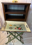 Bookcase, Folding Table And A Lamp - thumbnail 4 of 10