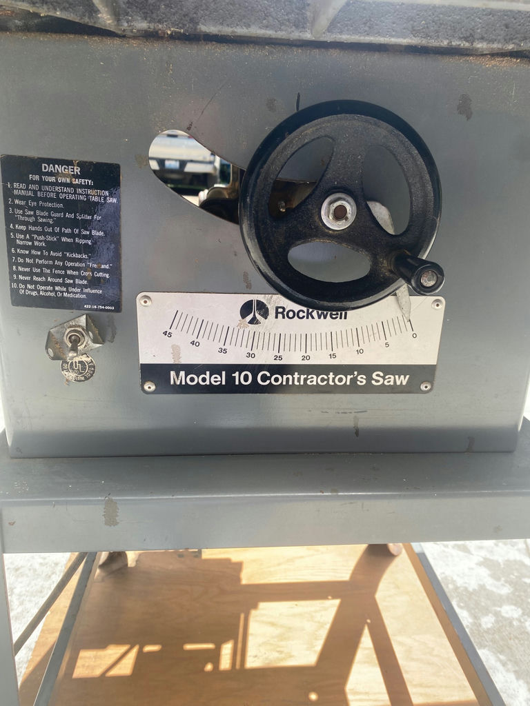 Contractor's Table Saw - image 3 of 5