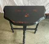 Small Black Shabby Chic Wall Table - thumbnail 2 of 4