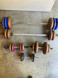 Barbells with Weight Plates - thumbnail 1 of 5