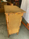 AntiqueTiger Bamboo/Rattan Cabinet - thumbnail 3 of 5