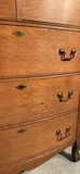 Antique Oak Highboy - thumbnail 5 of 9