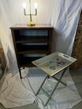 Bookcase, Folding Table And A Lamp - thumbnail 1 of 10