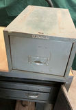 Heavy Duty Rolling Vintage Metal Cabinet - thumbnail 8 of 16