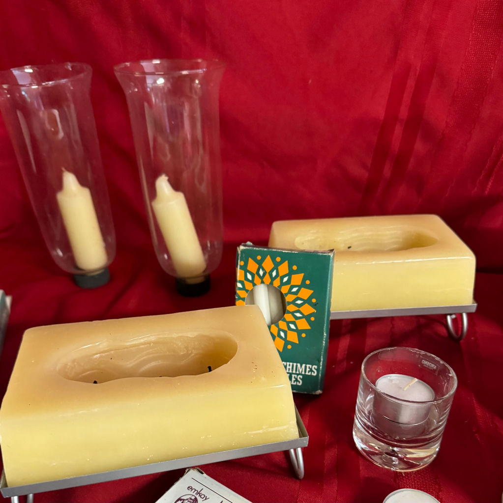 Assorted candles and candle accessories - image 2 of 6