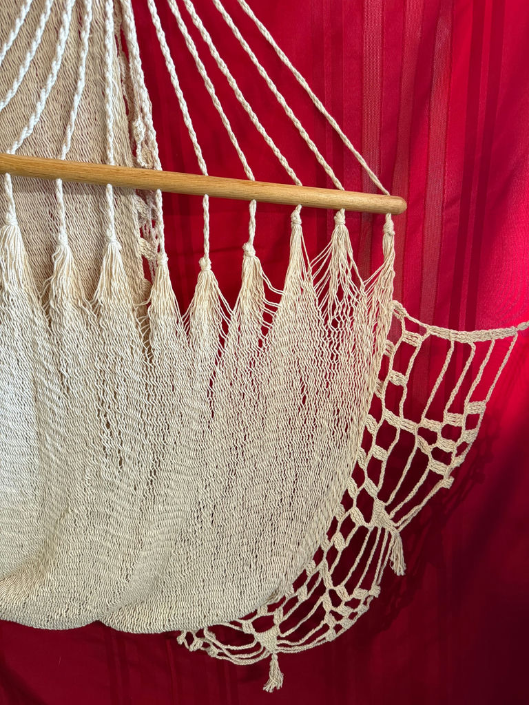 Cotton Macramé Hammock - image 2 of 3
