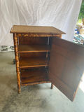 AntiqueTiger Bamboo/Rattan Cabinet - thumbnail 4 of 5