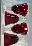 Gibson China Service For 4 And 4 Red Wine Goblets - thumbnail 4 of 4