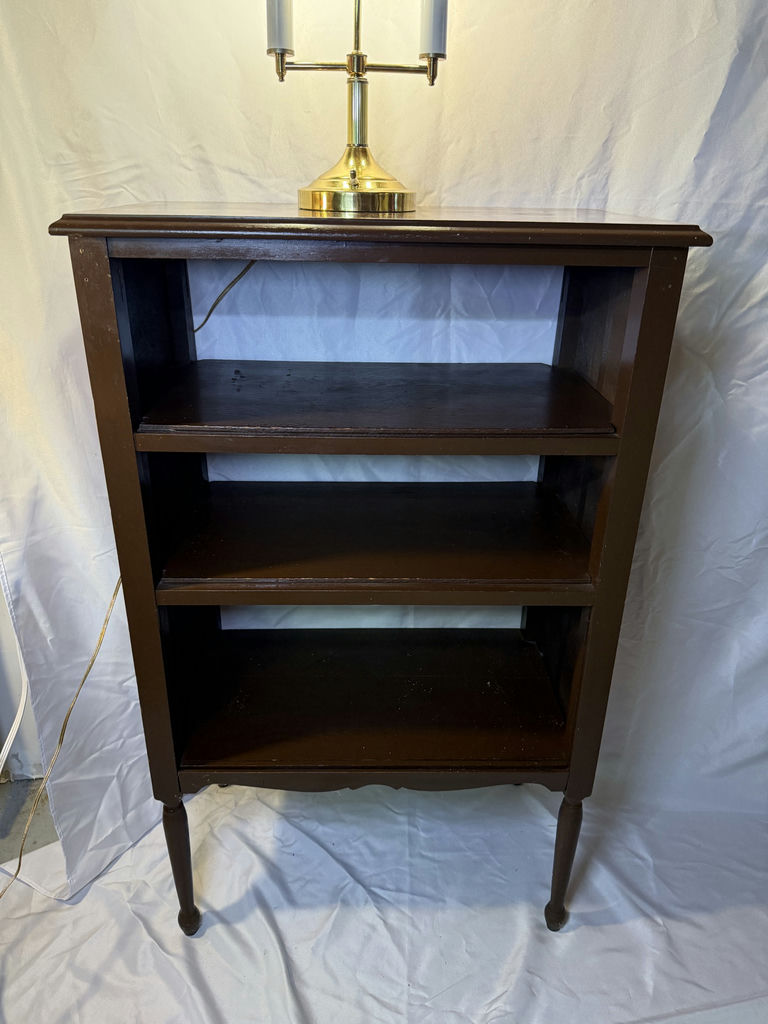 Bookcase, Folding Table And A Lamp - image 7 of 10