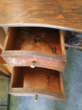Antique Quarter Sewn Oak Dresser with Distinctive Tiger stripe grain - thumbnail 6 of 11