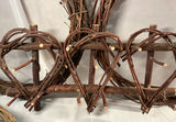 Assorted woven wicker baskets and vine wreaths - thumbnail 2 of 5