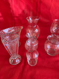 16-Piece Clear Glass & Vases  - thumbnail 2 of 6