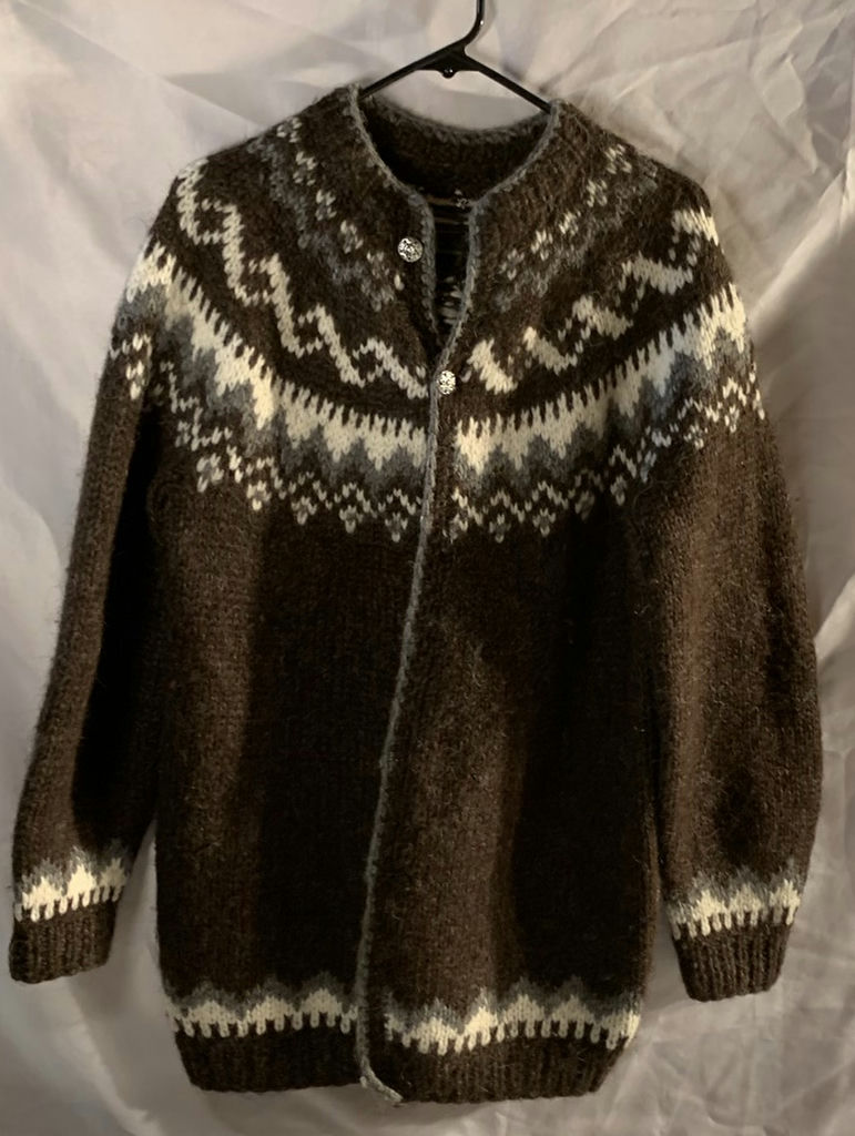 Vintage Handknit Wool  Sweaters - image 5 of 7