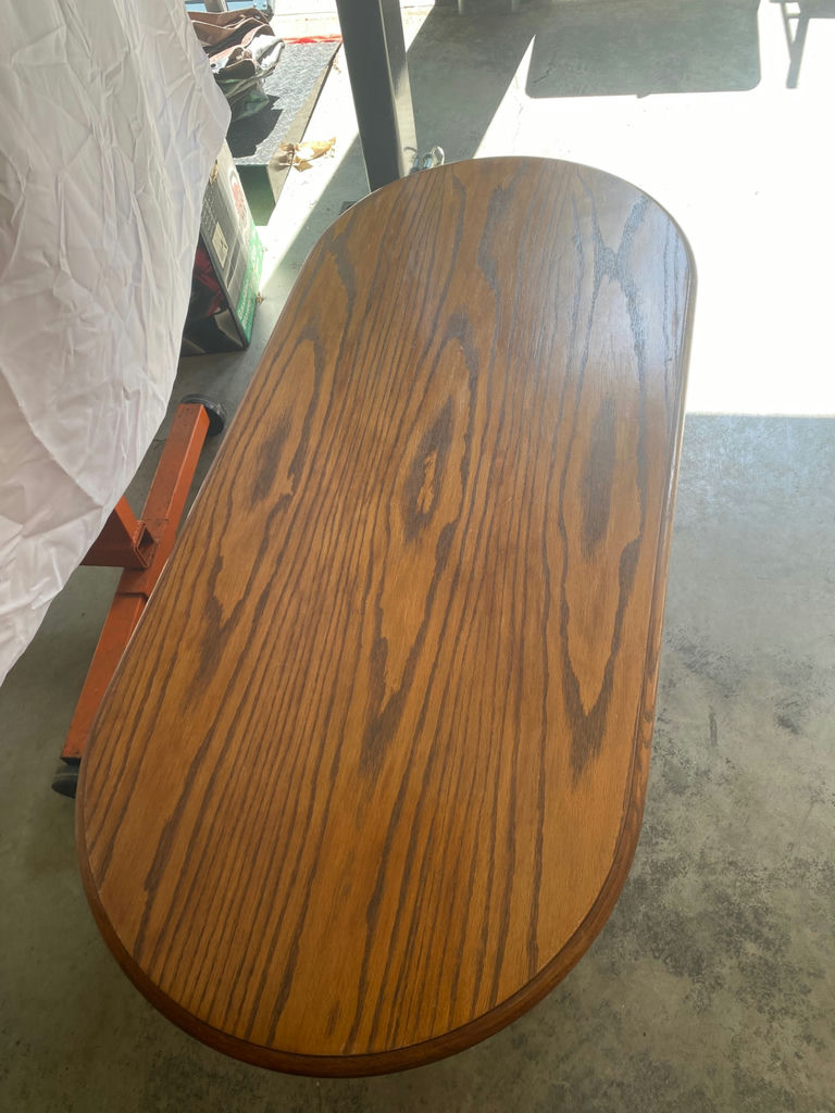 Oak Coffee Table - image 2 of 5