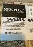 Newport Collection Navy Tabriz Area Rug - thumbnail 4 of 5