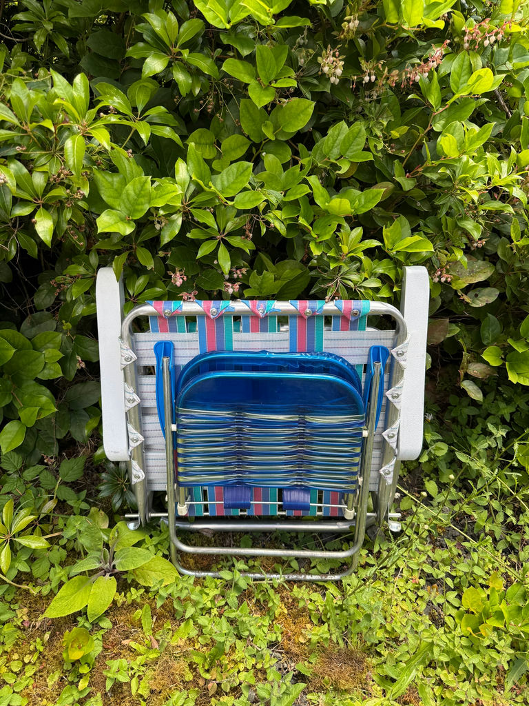 Light Weight Aluminum Lawn Chairs, cook stoves, lantern - image 3 of 7