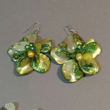 Hand Beaded Floral Jewelry - Greens - thumbnail 7 of 17
