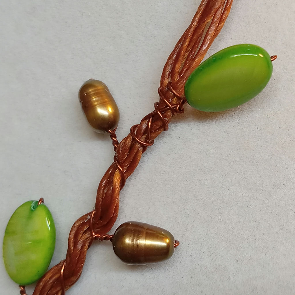 Hand Beaded Floral Jewelry - Pastels - image 18 of 18