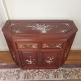 Asian Design Cabinet with Inlay Design - thumbnail 2 of 15