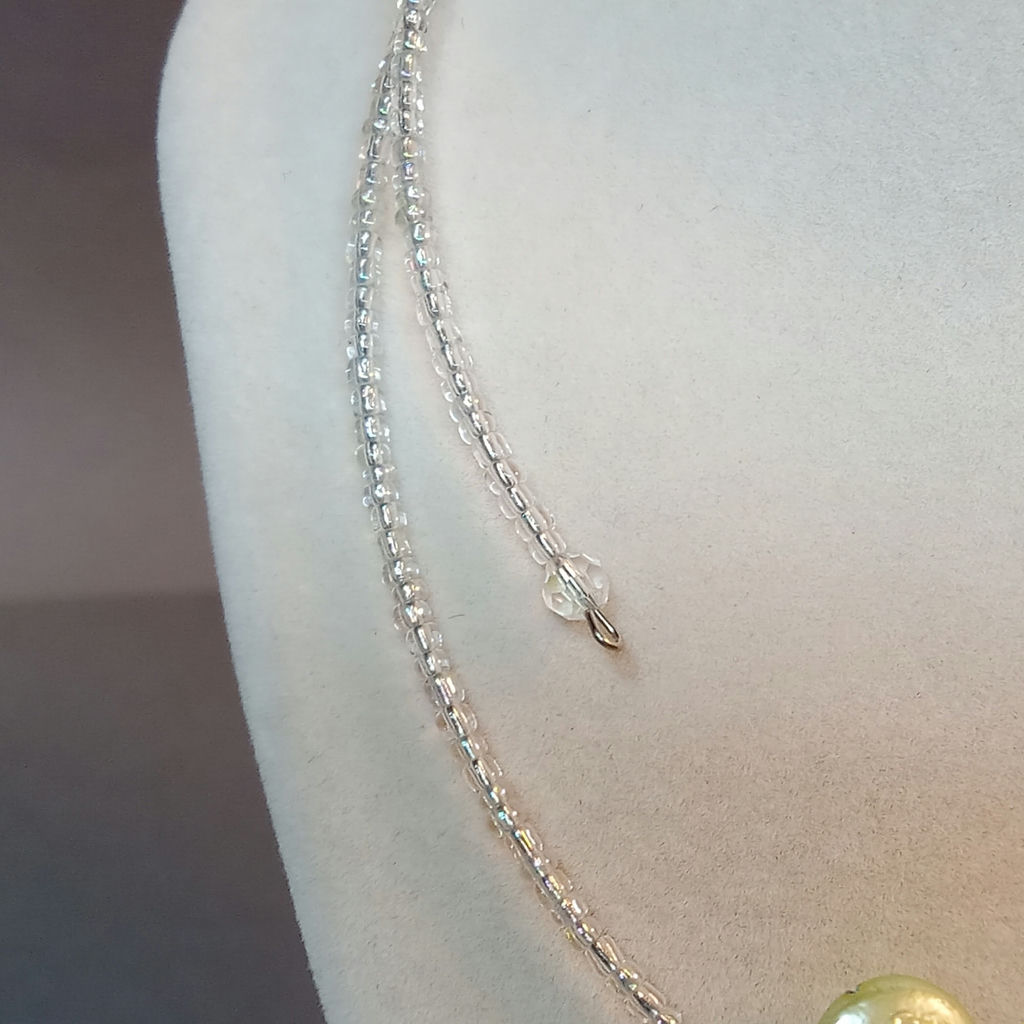 Hand Beaded Floral Jewelry - Pastels - image 13 of 18