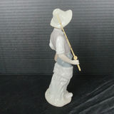 Lladro Boy w/Fishing Pole Figurine - thumbnail 2 of 6