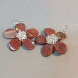 Hand Beaded Floral Jewelry - Browns - thumbnail 5 of 23