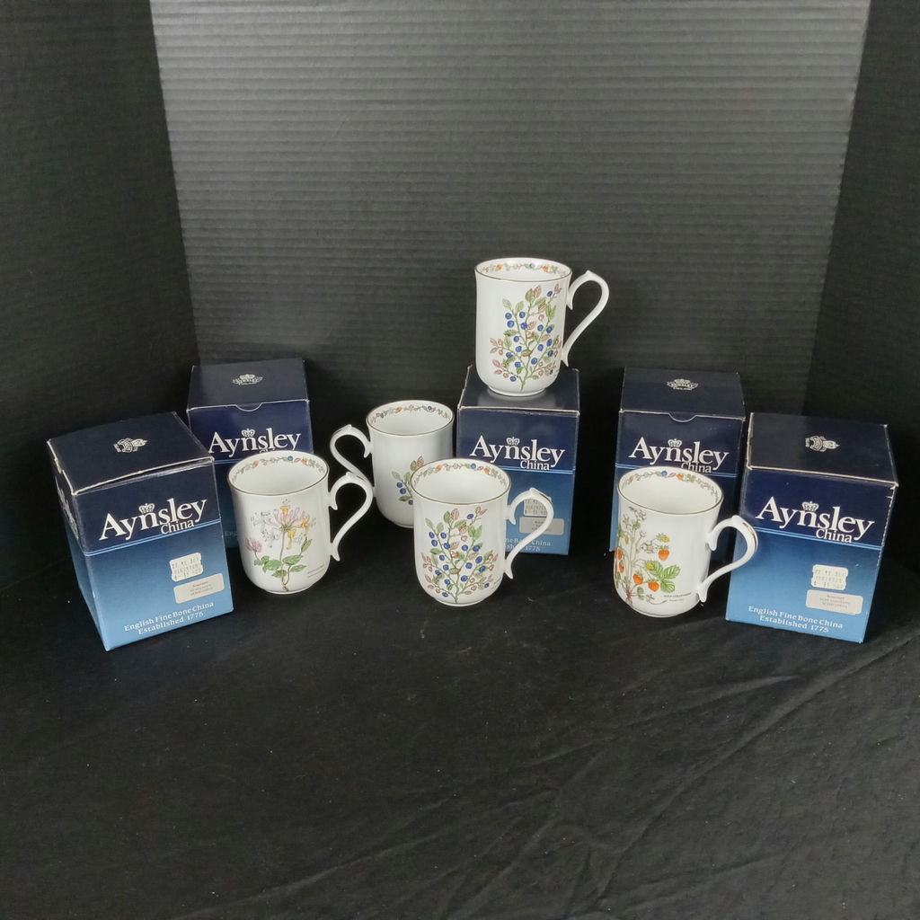 Aynsley China Somerset Coffee Mugs - image 1 of 15