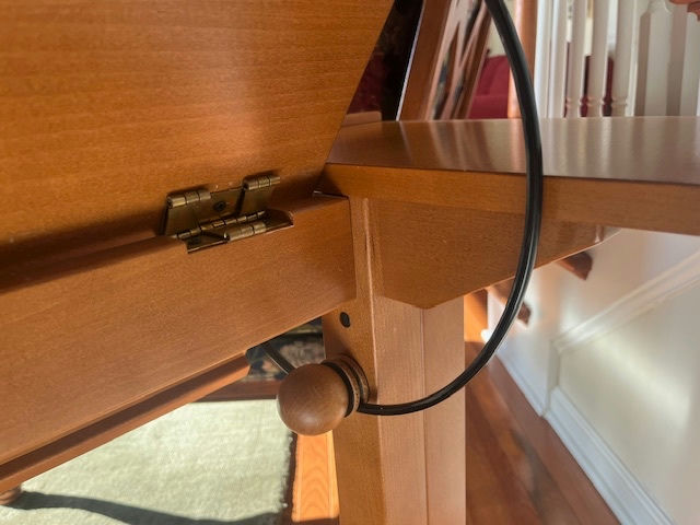 Levenger Tilt-Top TV Table - image 5 of 5
