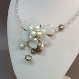 Hand Beaded Floral Jewelry - Pearls & Shells - thumbnail 15 of 16