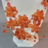 Hand Beaded Floral Jewelry - Browns - thumbnail 11 of 23