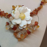 Hand Beaded Floral Jewelry - Browns - thumbnail 20 of 23