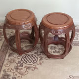 Pair Asian Stools - thumbnail 1 of 6