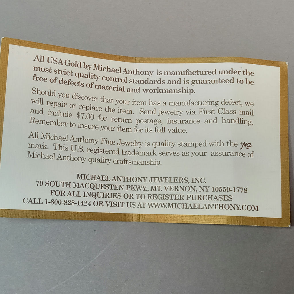 Michael Anthony & More 14K Jewelry (14K 6.4dwt) - image 5 of 30