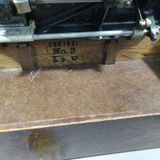 Vintage White Rotary Sewing Machine - thumbnail 9 of 16