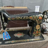 Antique Singer Sewing Machine - thumbnail 2 of 15