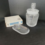 Waterford Crystal Humidor & Tray - thumbnail 1 of 9
