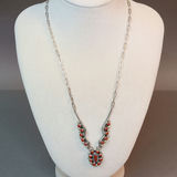 Sterling, Turquoise & Coral Jewelry (STR 12.9dwt) - thumbnail 9 of 18