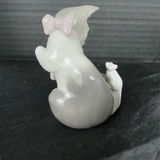 Lladro Girl w/Cat & Playful Kitten Figurines - thumbnail 3 of 12