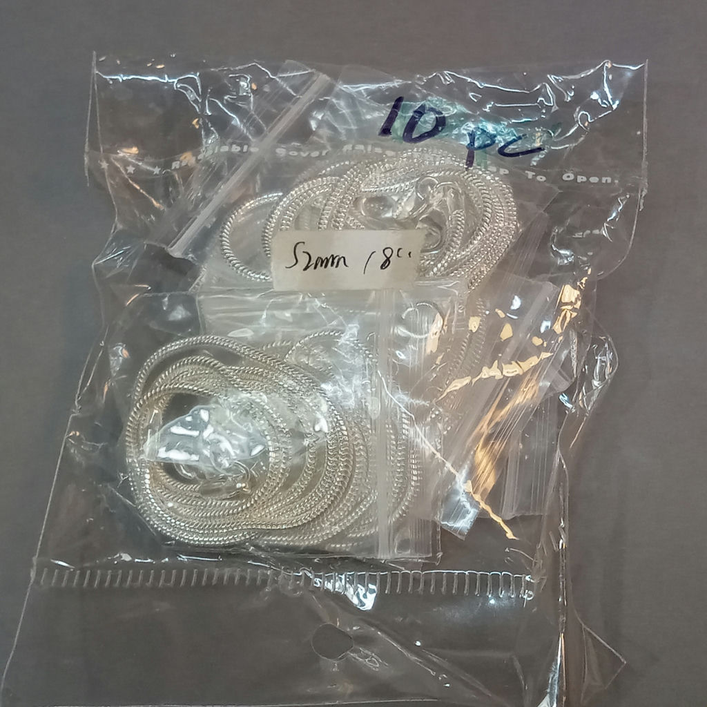 Bulk Sterling Snake Chains, 16in, 18in, 20in (STR 169.8) - image 10 of 13