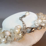 Hand Beaded Floral Jewelry - Pearls & Shells - thumbnail 5 of 16