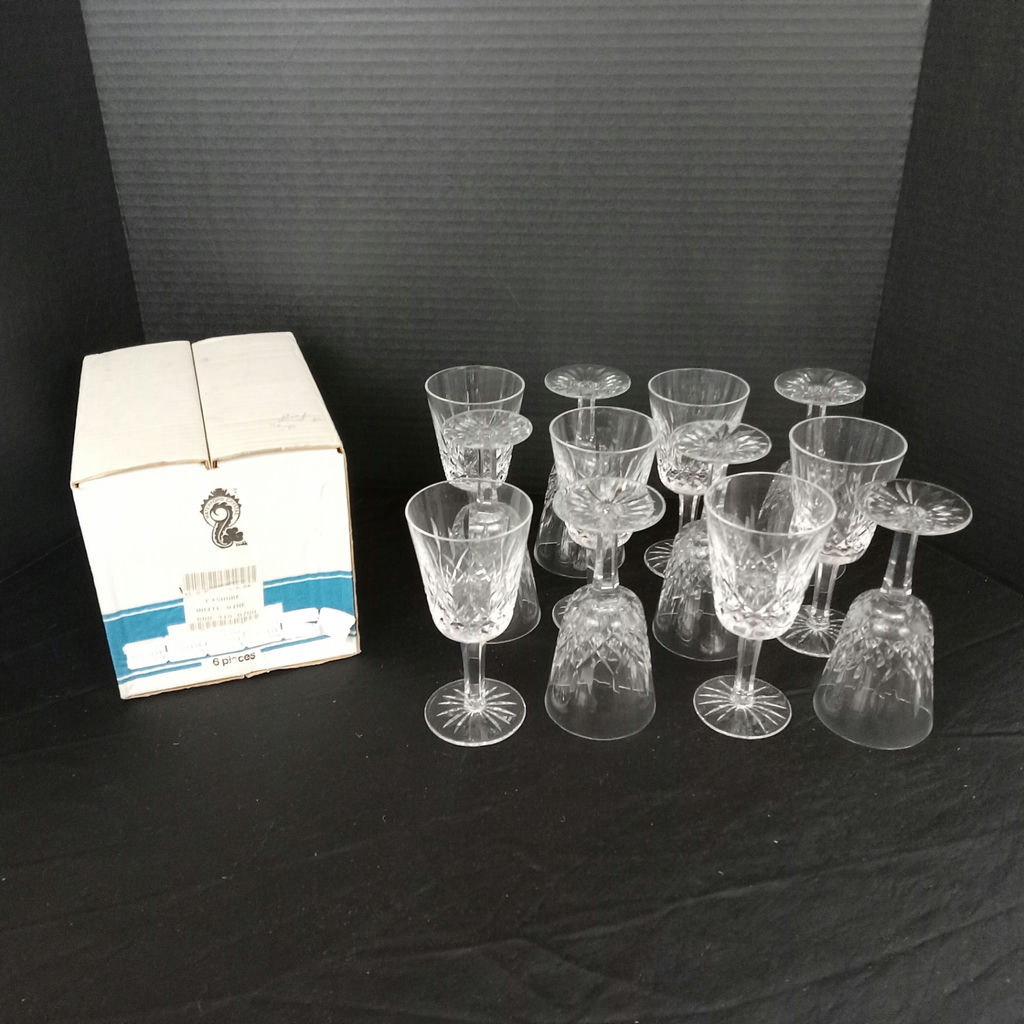 Waterford Lismore White Wine Glasses - image 1 of 8