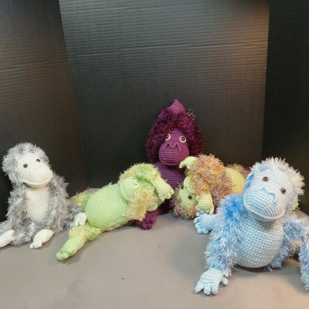 Homemade Yarn Monkees - image 2 of 10