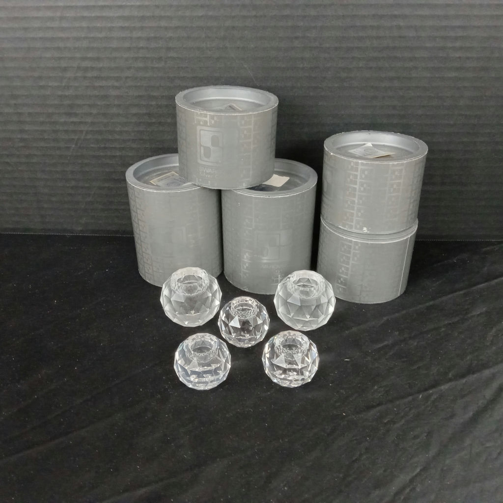 Swarovski Mini Candle Holders - image 1 of 9
