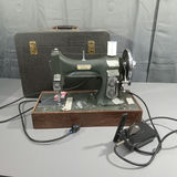 Vintage White Rotary Sewing Machine - thumbnail 1 of 16
