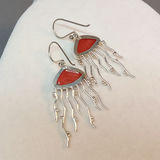 Sterling, Turquoise & Coral Jewelry (STR 12.9dwt) - thumbnail 16 of 18