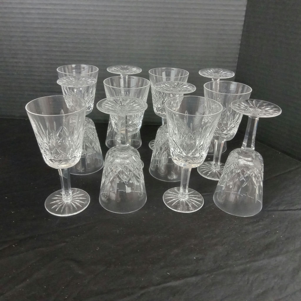 Waterford Lismore White Wine Glasses - image 5 of 8