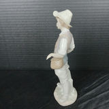 Lladro Boy w/Fishing Pole Figurine - thumbnail 3 of 6