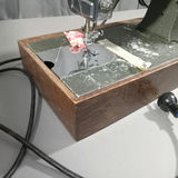 Vintage White Rotary Sewing Machine - thumbnail 11 of 16