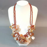 Hand Beaded Floral Jewelry - Browns - thumbnail 16 of 23